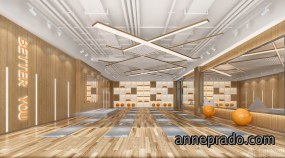 健身房装饰实景图,健身房装饰图片