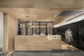 科技公司前厅设计效果图,公司前厅设计效果图