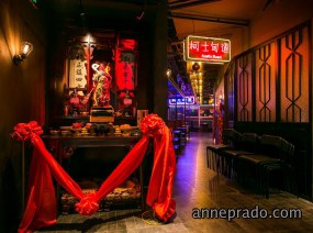 火锅店空间设计实景图,火锅店空间设计效果图