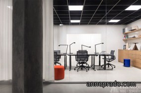 科技公司会议室设计图,办公空间装修设计图片