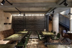 牛排店装饰案例图,牛排店装饰效果图