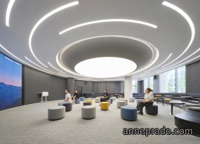 高端办公楼装修效果图欣赏