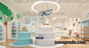 孕婴店装饰效果图,孕婴店设计图片