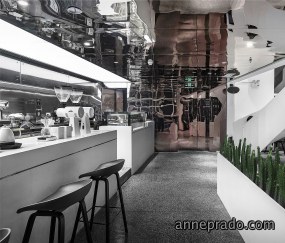 咖啡厅装饰实景图,咖啡厅装饰效果图