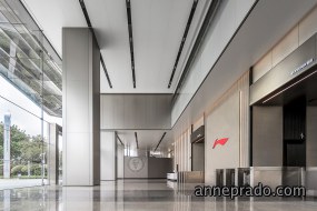 办公室洽谈区吊顶设计效果