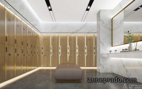 健身俱乐部设计效果图,健身俱乐部装饰实景图