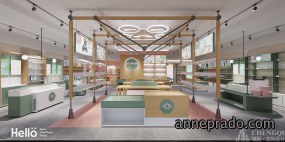 母婴店装饰效果图,母婴店设计图片
