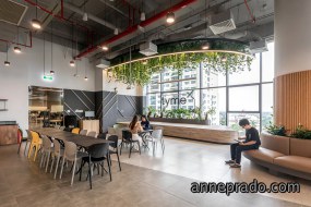 复式办公室风水设计平面图