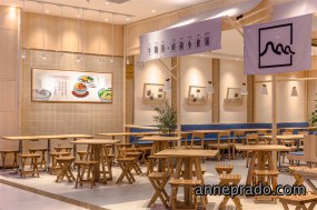  快餐店空间设计实景图,快餐店空间设计案例图