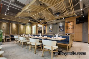 串串店设计案例图,串串店设计布局图