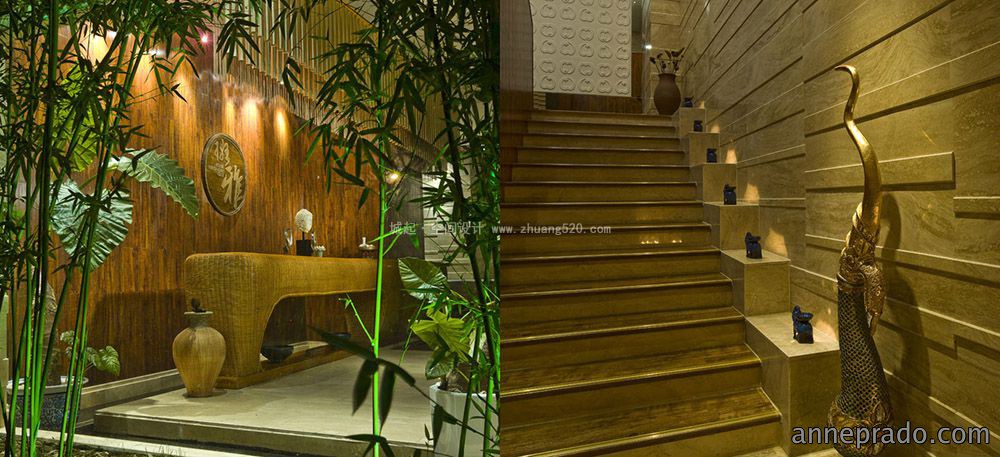 足浴店设计效果图,足浴店设计图