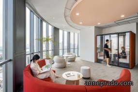 loft复式装修400平米办公室图