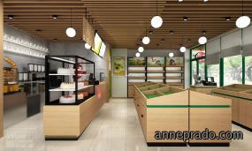 水果店装修设计效果图