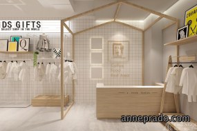 宝宝衣服店空间设计图片,宝宝衣服店空间设计效果图