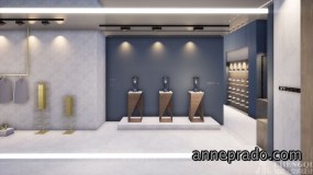 现代时尚风展厅装饰效果图,时尚风展厅效果图