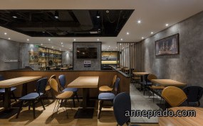 快餐店装修设计图片,快餐店装修设计实景图
