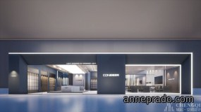 现代时尚风展示馆装饰效果图,现代时尚展示馆效果图