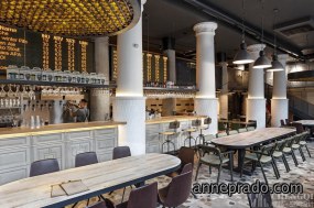 牛排店空间设计实景图,牛排店空间设计布局图