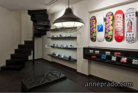 高端鞋帽店展柜装修效果图