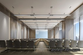 现代简约风会议室设计图,简约风会议室设计图