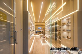 鞋店装饰设计布局图,鞋店装饰设计实景图
