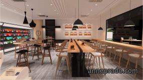 水果店空间设计效果图,水果店空间设计