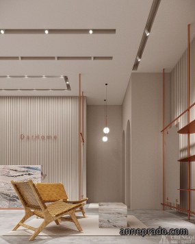 精品店空间装饰效果图,精品店空间设计实景图