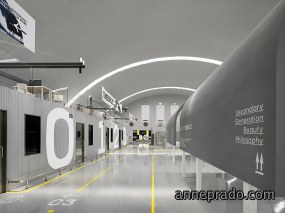 工业风办公空间设计方案图