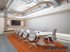 高层办公楼场地设计装修实景