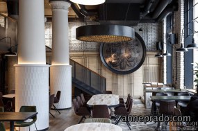西餐厅装修布局图,西餐厅装修案例图