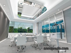 现代简约风医疗机械展厅装饰设计商业图,简约风医疗机械展厅装饰设计商业图