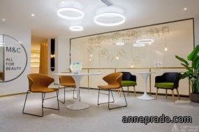 美甲店装饰布局图,美甲店装饰效果图