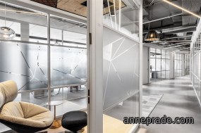 时尚风办公室大厅装修风格图片
