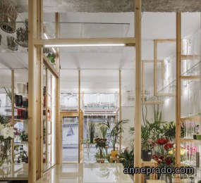 花店空间设计效果图,花店空间设计实景图