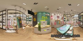 儿童生活用品装饰布局图, 儿童生活用品装饰效果图