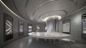 电子科技公司办公楼设计装修方案