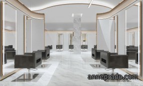 理发店设计图片,理发店设计效果图