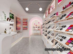 化妆品店装修设计图片,化妆品店装修设计案例图