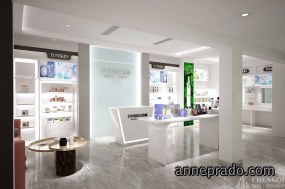 护肤品店空间设计实景图,护肤品店空间设计布局图