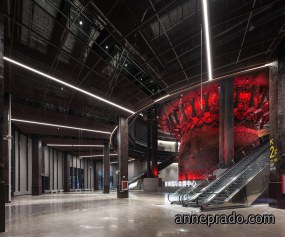 绿色主题办公室设计装修图
