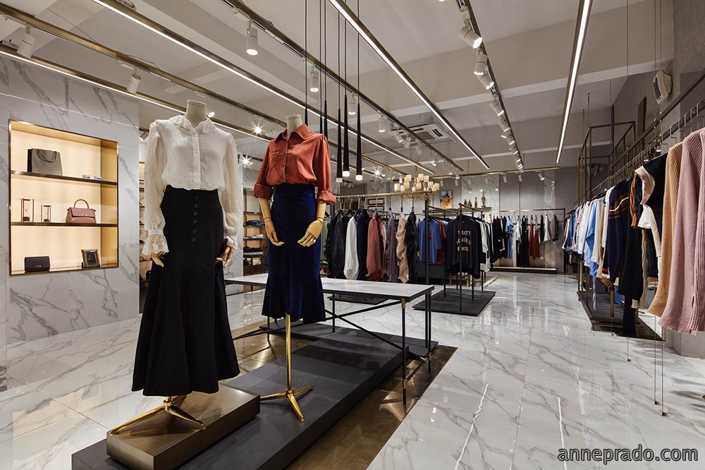 服装店装修设计布局图,服装店装修设计布局