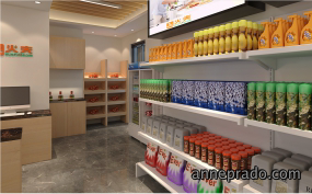 水果店装修设计效果图,水果店装修设计图片