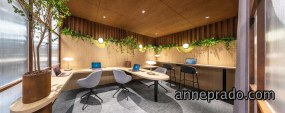 灰色系装修搭配图片办公室