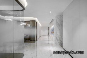 开敞式式办公空间设计方案图片