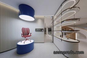 科技感总经理办公室设计图