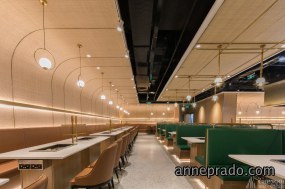 自助餐厅装修图片,自助餐厅装修实景图