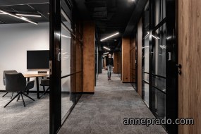 中式办公室复古装修效果图大全