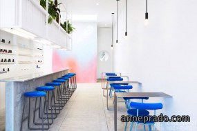 美甲店设计实景图,美甲店设计布局图