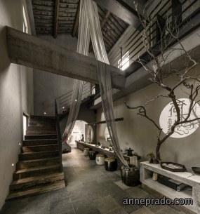 木头办公室装修风格图