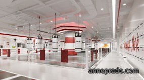 健身俱乐部空间装饰图片,健身俱乐部空间装饰案例图
